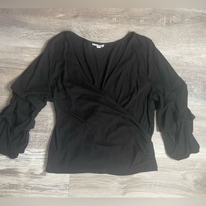 3/$20 Lily Star faux wrap top